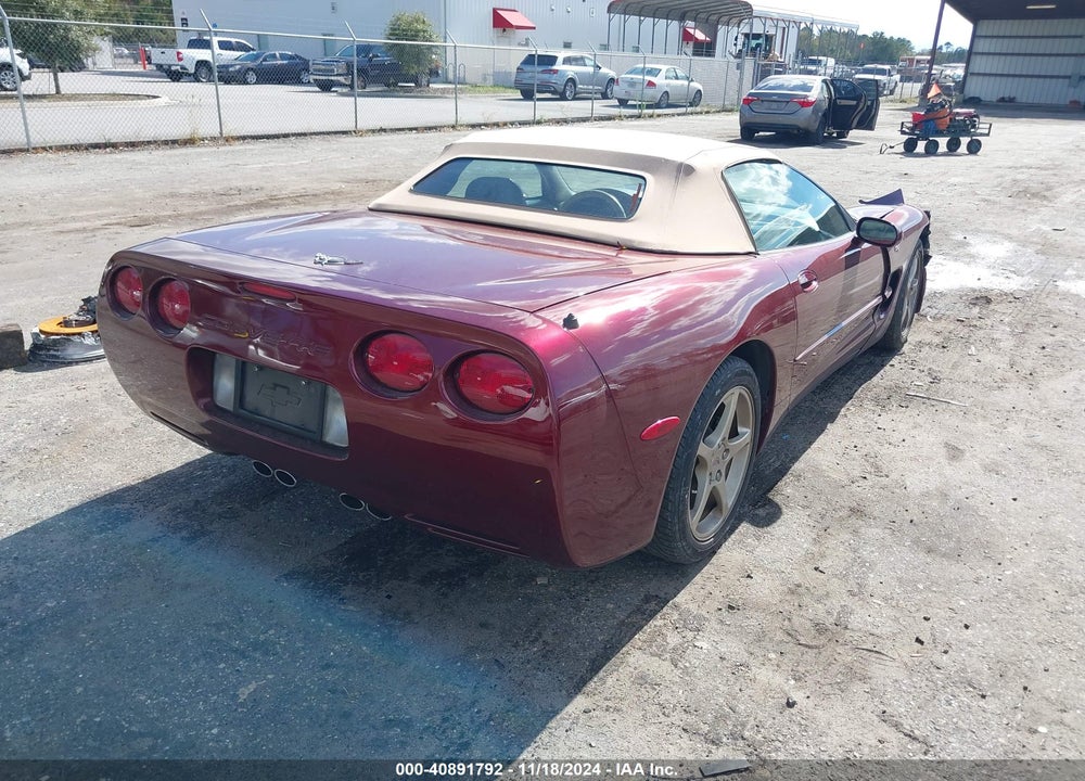2003 CHEVROLET CORVETTE VIN: 1G1YY32G435126126