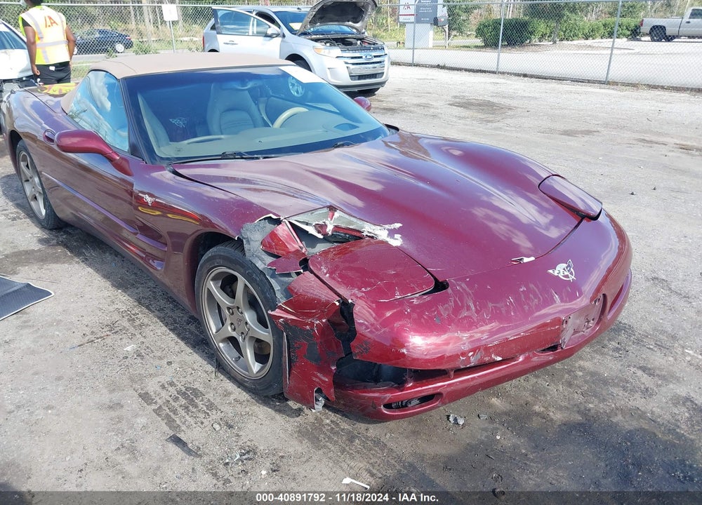 2003 CHEVROLET CORVETTE VIN: 1G1YY32G435126126