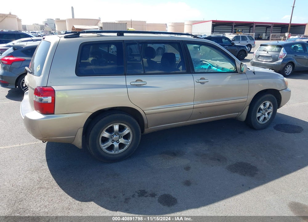 2004 TOYOTA HIGHLANDER LIMITED V6/V6 VIN: JTEGP21A040012115