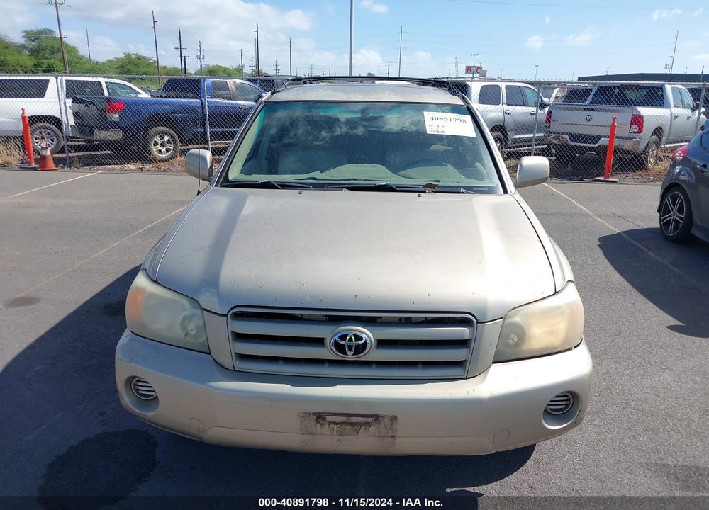2004 TOYOTA HIGHLANDER LIMITED V6/V6 VIN: JTEGP21A040012115