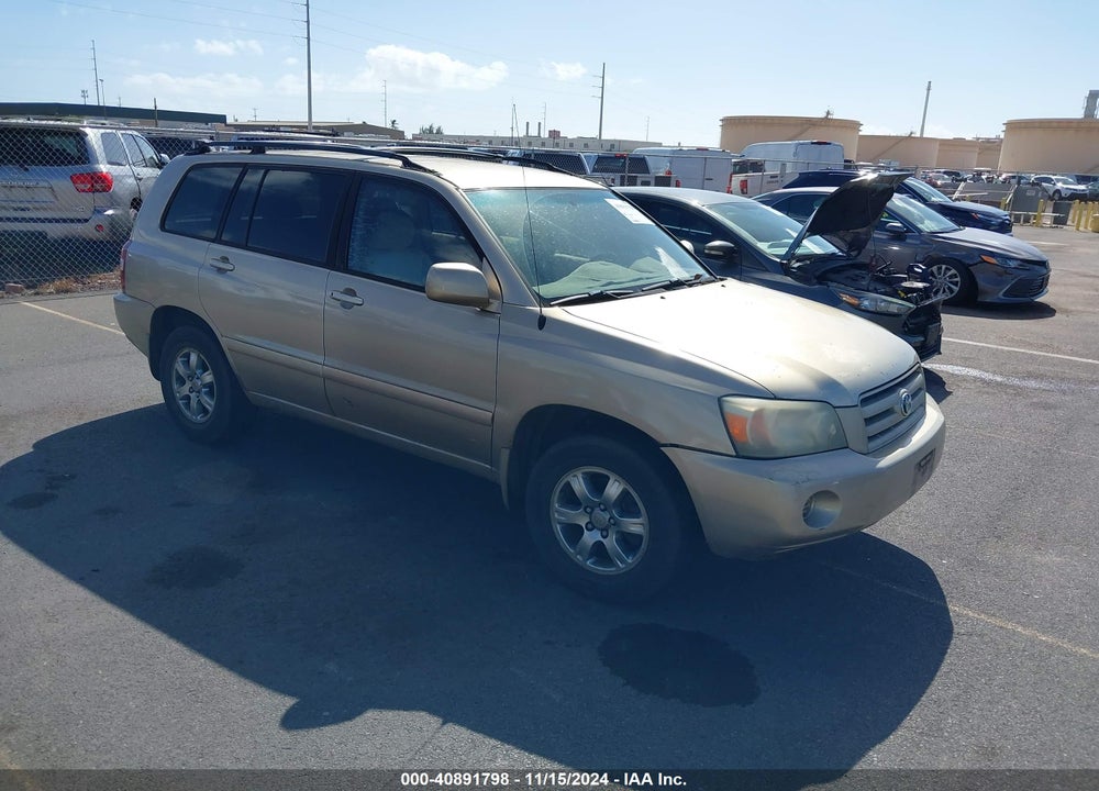 2004 TOYOTA HIGHLANDER LIMITED V6/V6 VIN: JTEGP21A040012115