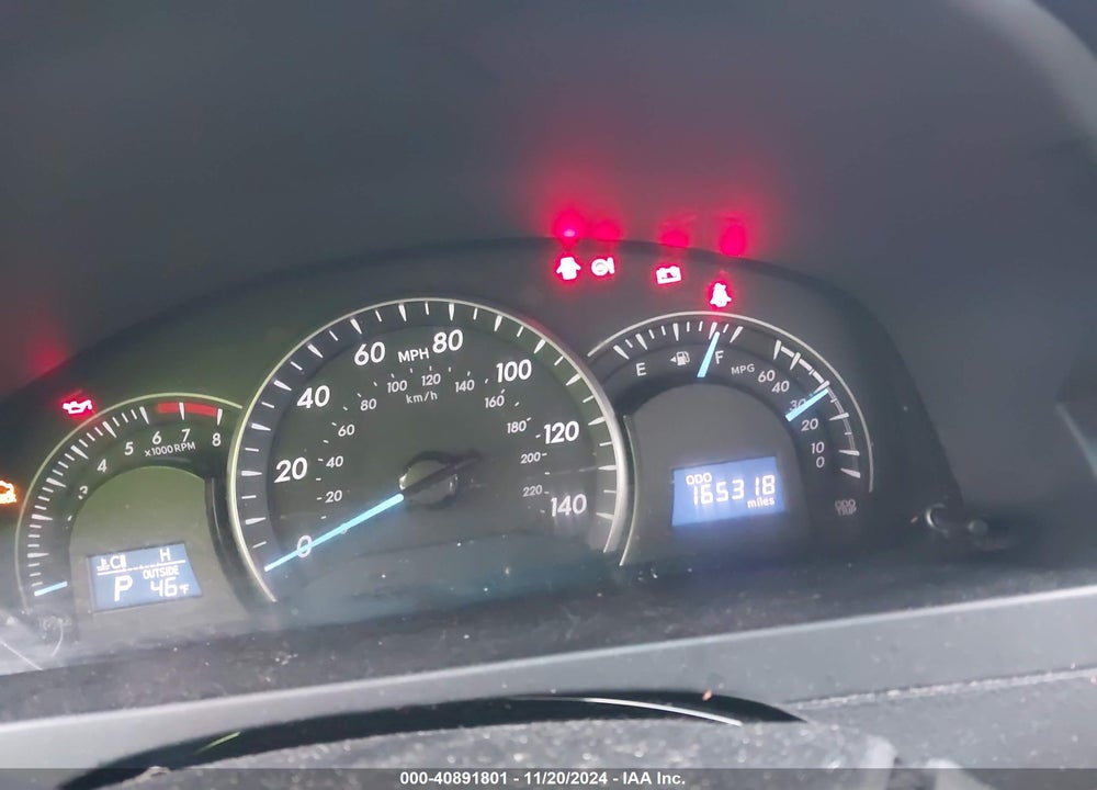 2012 TOYOTA CAMRY LE VIN: 4T4BF1FK3CR240471