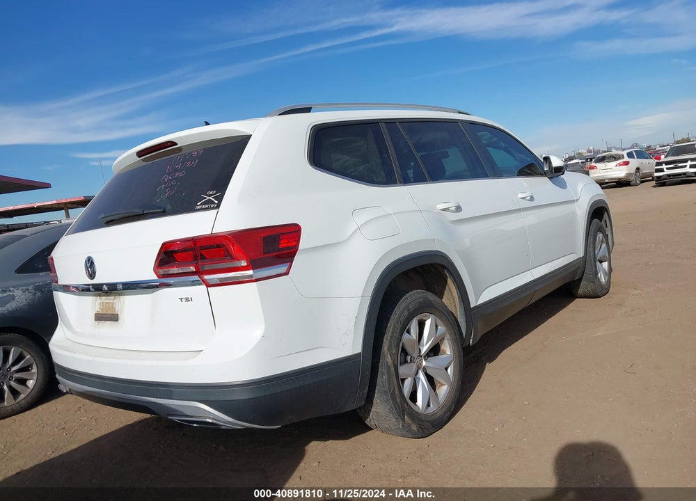 2018 VOLKSWAGEN ATLAS 2.0T S VIN: 1V2AP2CA2JC599899