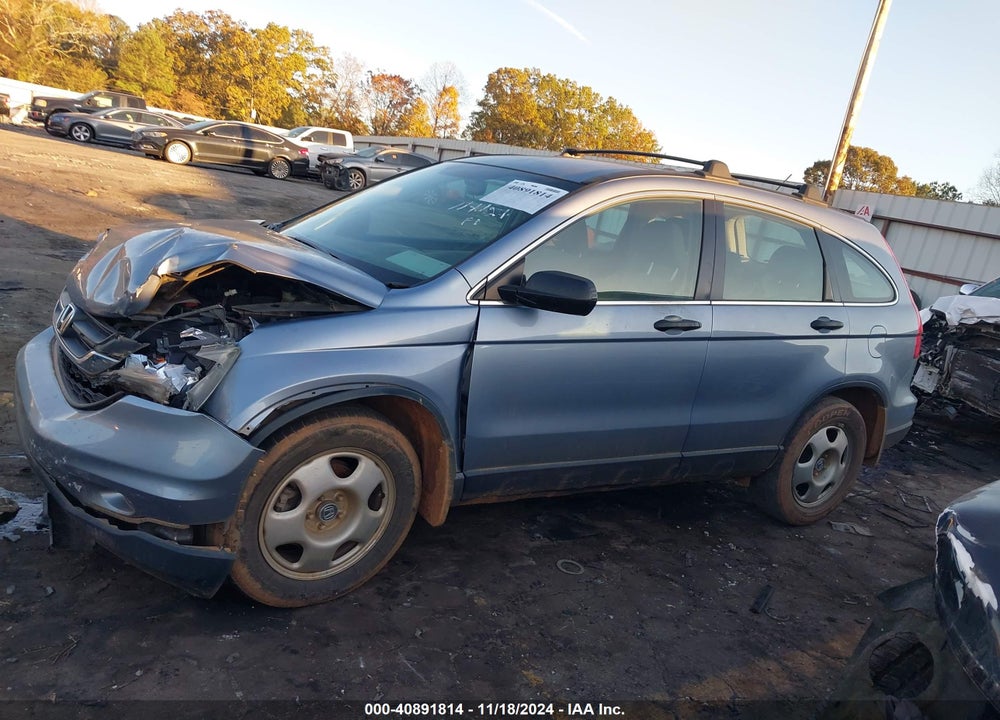 2010 HONDA CR-V LX VIN: 3CZRE3H39AG701586