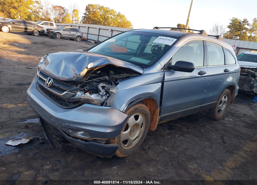 2010 HONDA CR-V LX VIN: 3CZRE3H39AG701586