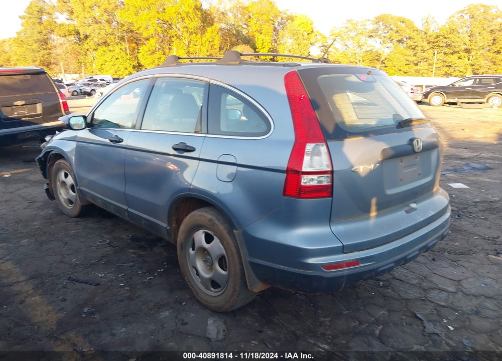 2010 HONDA CR-V LX VIN: 3CZRE3H39AG701586