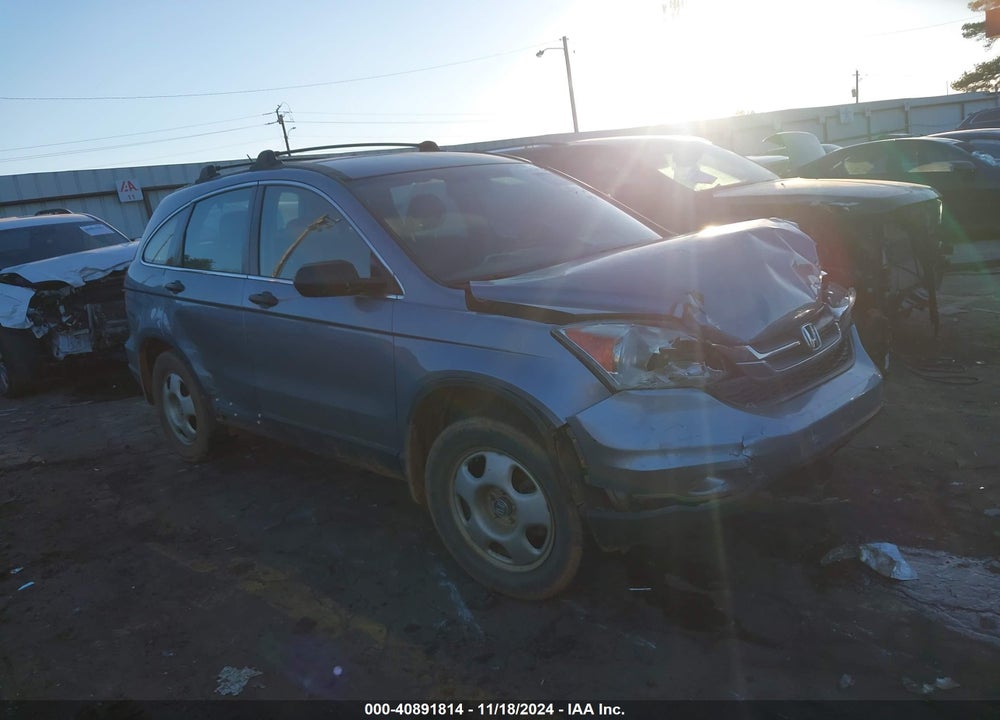 2010 HONDA CR-V LX VIN: 3CZRE3H39AG701586