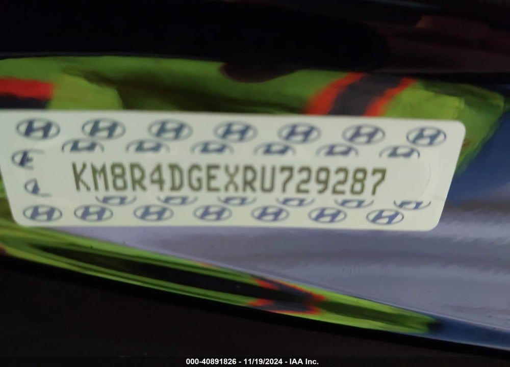 2024 HYUNDAI PALISADE SEL VIN: KM8R4DGEXRU729287