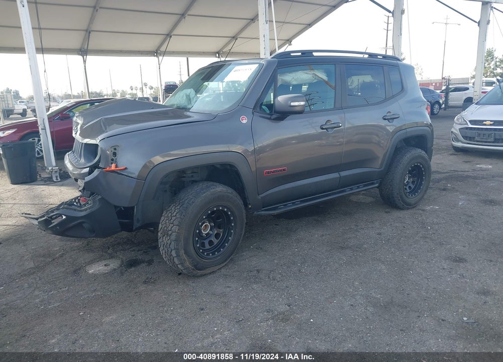 2016 JEEP RENEGADE TRAILHAWK VIN: ZACCJBCT8GPE13140