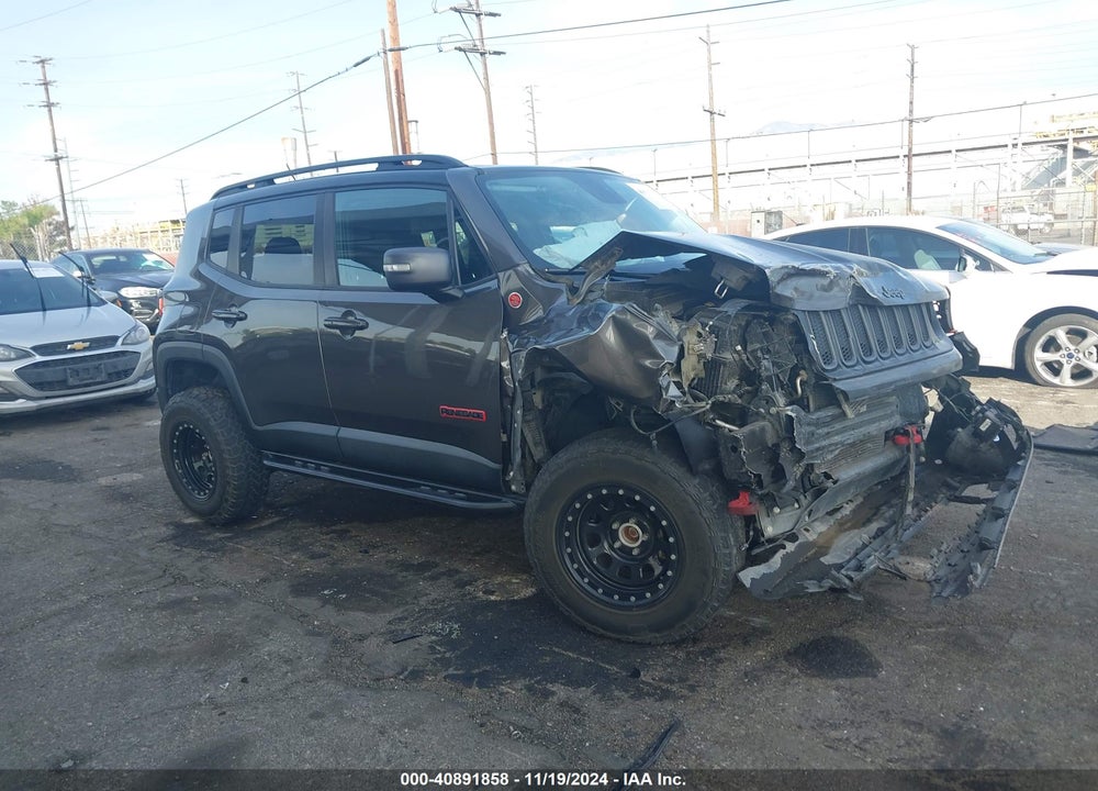 2016 JEEP RENEGADE TRAILHAWK VIN: ZACCJBCT8GPE13140