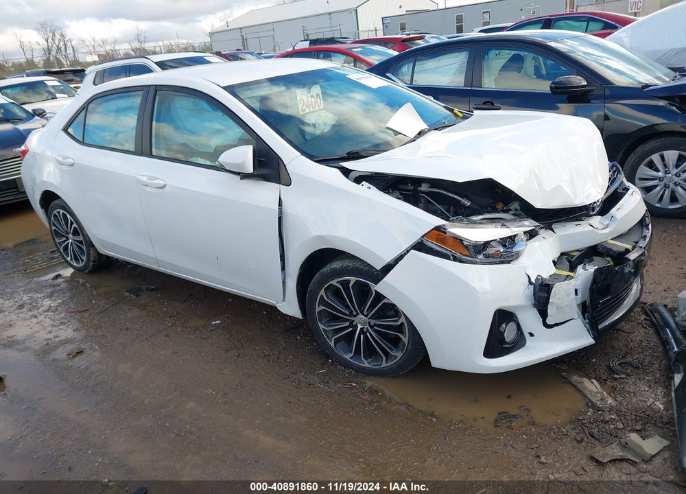 2015 TOYOTA COROLLA S PLUS VIN: 2T1BURHE4FC459001