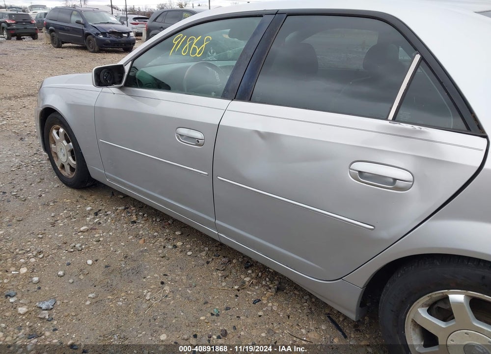 2003 CADILLAC CTS STANDARD VIN: 1G6DM57N130129358