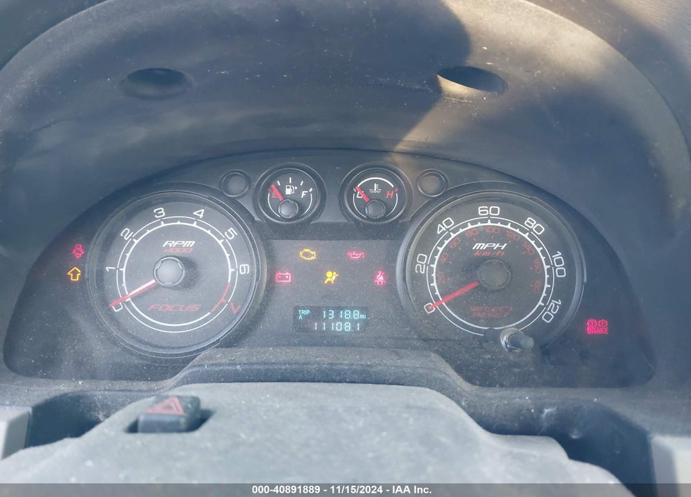 2008 FORD FOCUS S VIN: 1FAHP34N98W194838