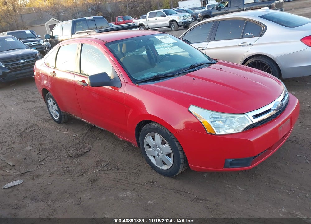 2008 FORD FOCUS S VIN: 1FAHP34N98W194838