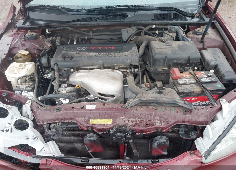 2006 TOYOTA CAMRY LE VIN: 4T1BE32K76U128582
