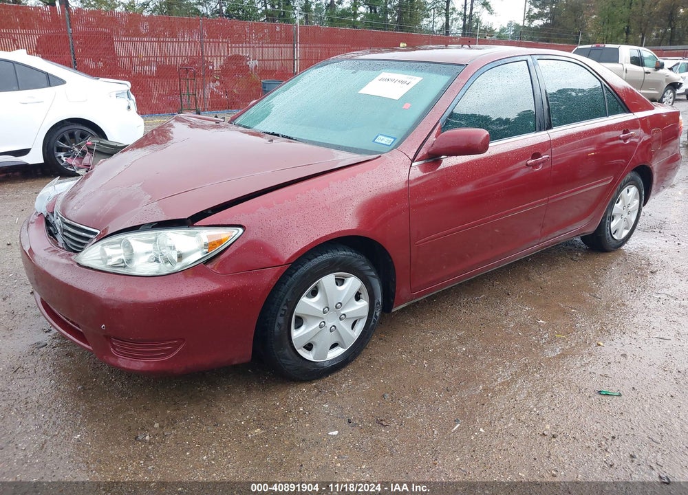 2006 TOYOTA CAMRY LE VIN: 4T1BE32K76U128582