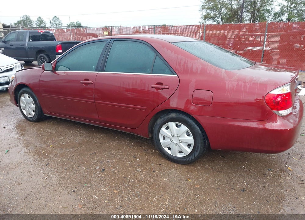 2006 TOYOTA CAMRY LE VIN: 4T1BE32K76U128582