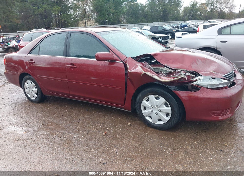 2006 TOYOTA CAMRY LE VIN: 4T1BE32K76U128582