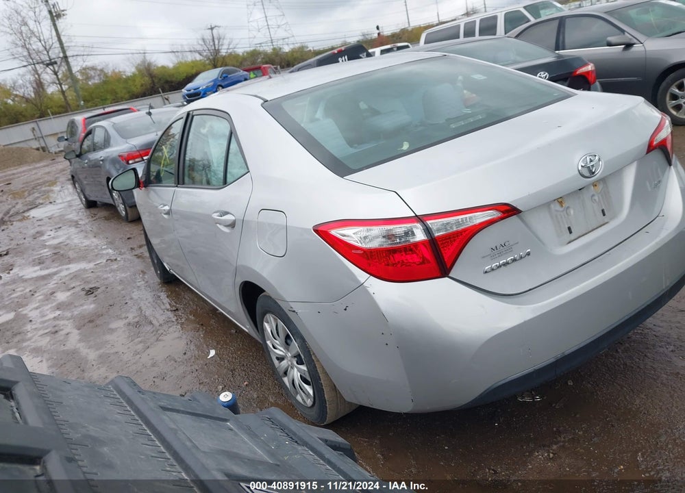 2016 TOYOTA COROLLA LE VIN: 2T1BURHE8GC713939