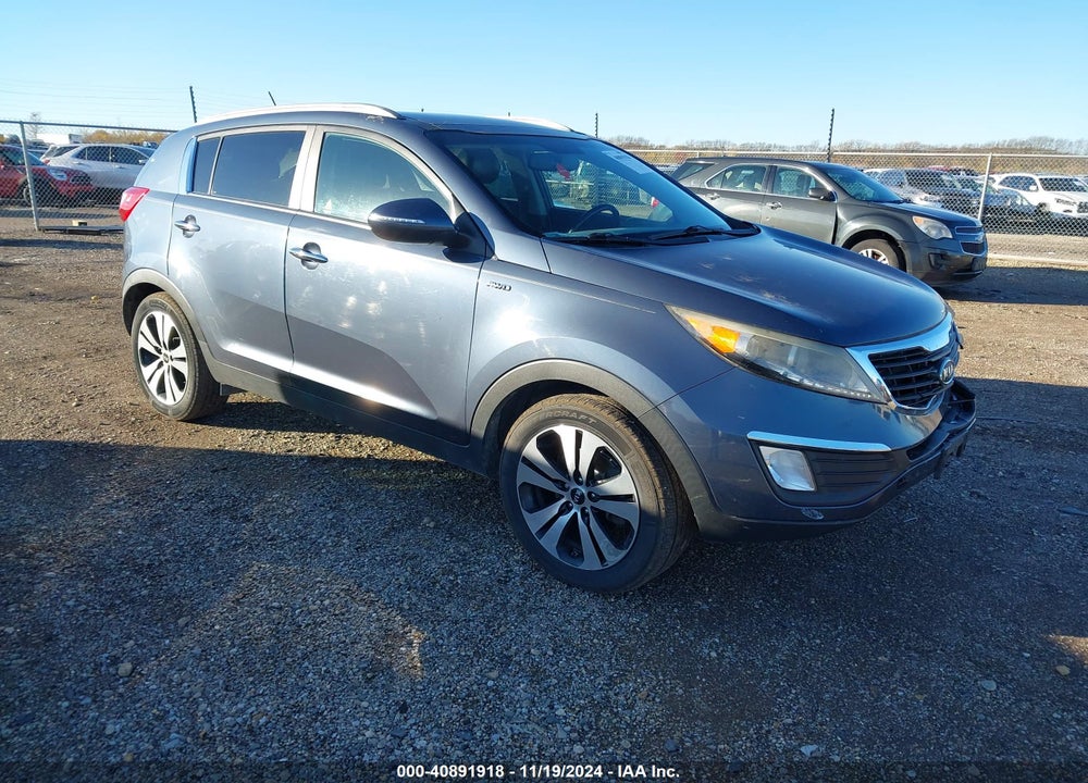 2012 KIA SPORTAGE EX VIN: KNDPCCA24C7257357