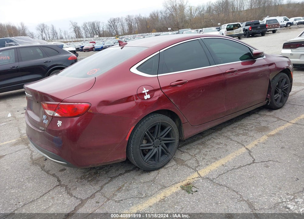 2015 CHRYSLER 200 LIMITED VIN: 1C3CCCAB3FN639012
