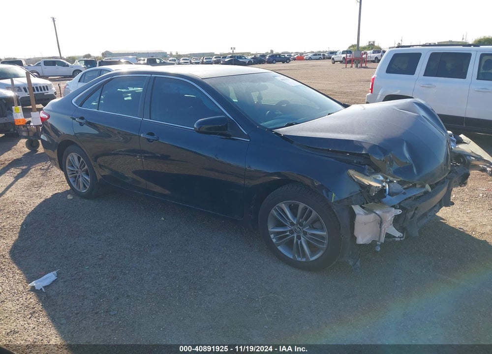 2015 TOYOTA CAMRY SE VIN: 4T1BF1FK9FU481384