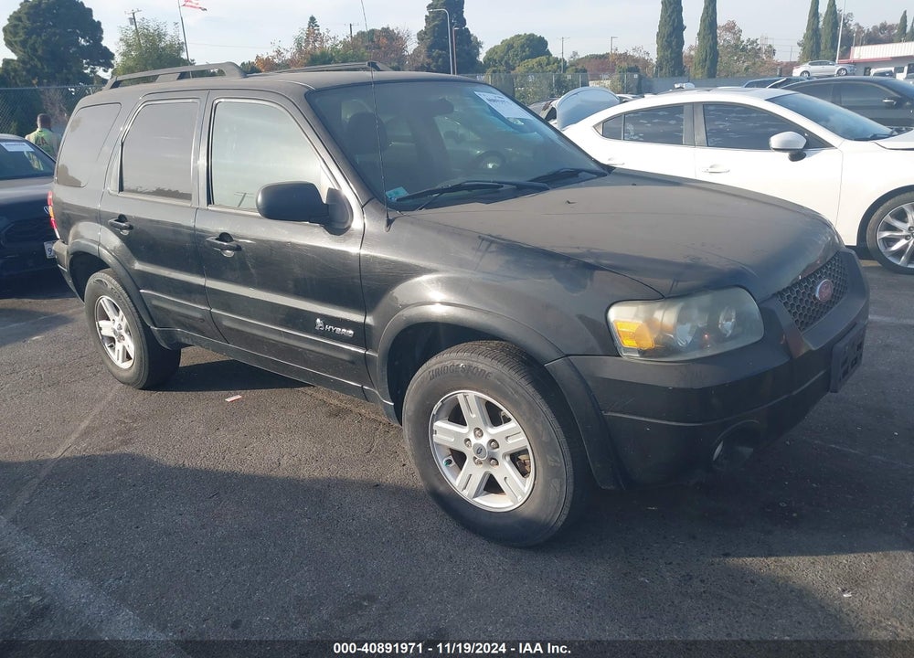 2007 FORD ESCAPE HYBRID VIN: 1FMCU49H07KA44723