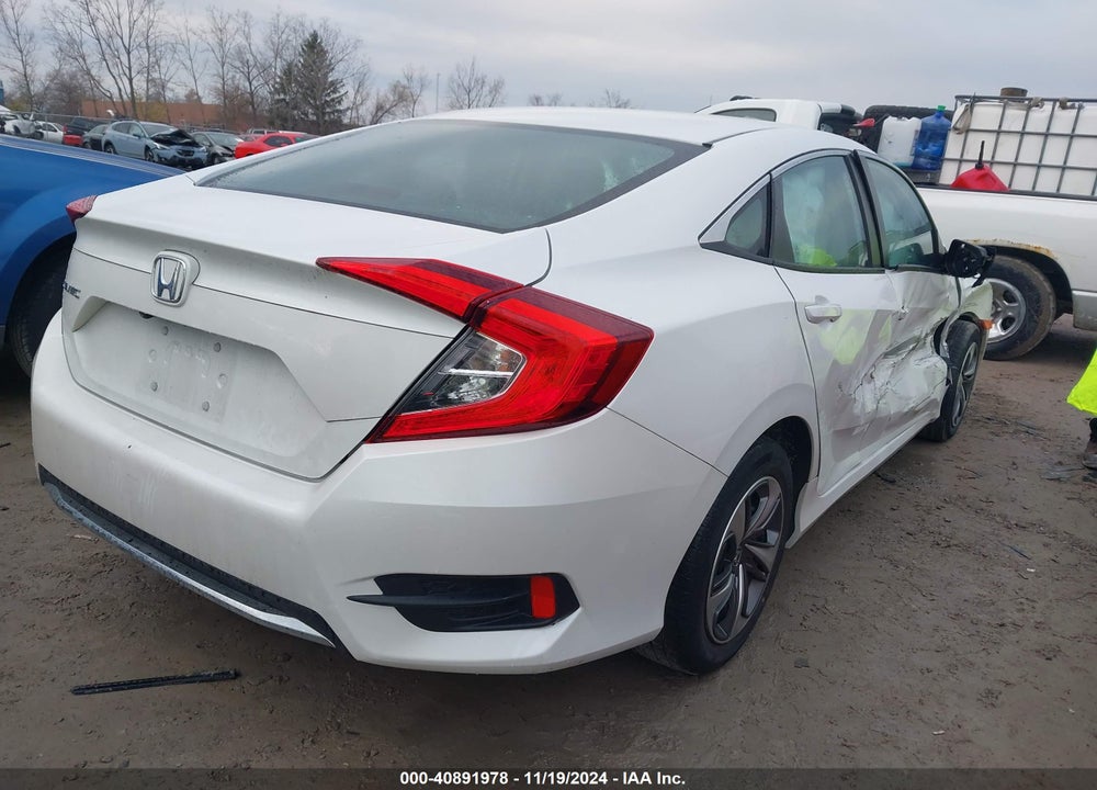 2020 HONDA CIVIC LX VIN: 19XFC2F67LE028852