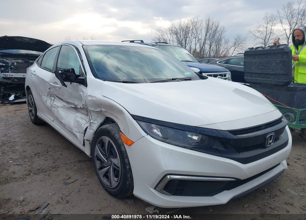 2020 HONDA CIVIC LX VIN: 19XFC2F67LE028852