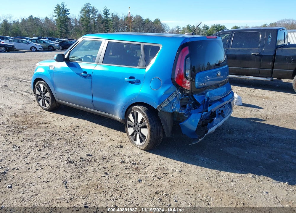 2019 KIA SOUL VIN: KNDJP3A55K7648679