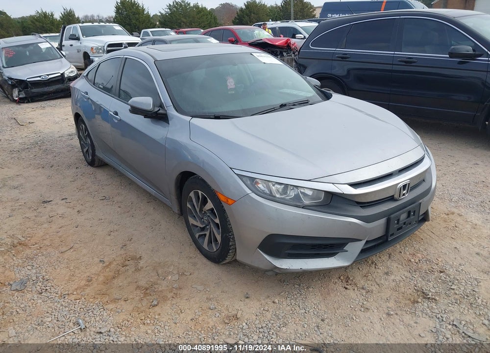 2018 HONDA CIVIC EX VIN: 2HGFC2F77JH577849