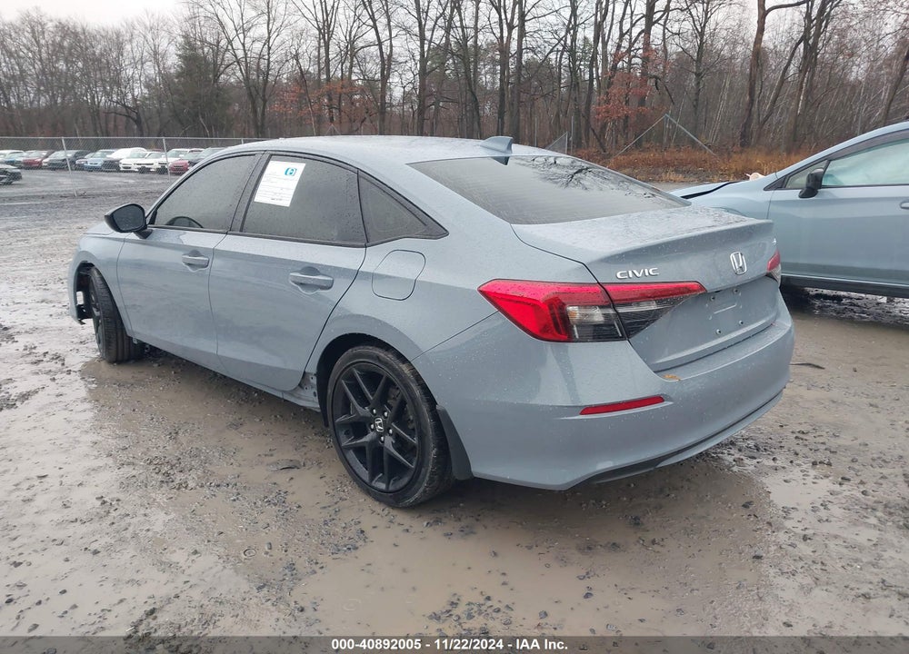 2022 HONDA CIVIC SPORT VIN: 2HGFE2F53NH610750