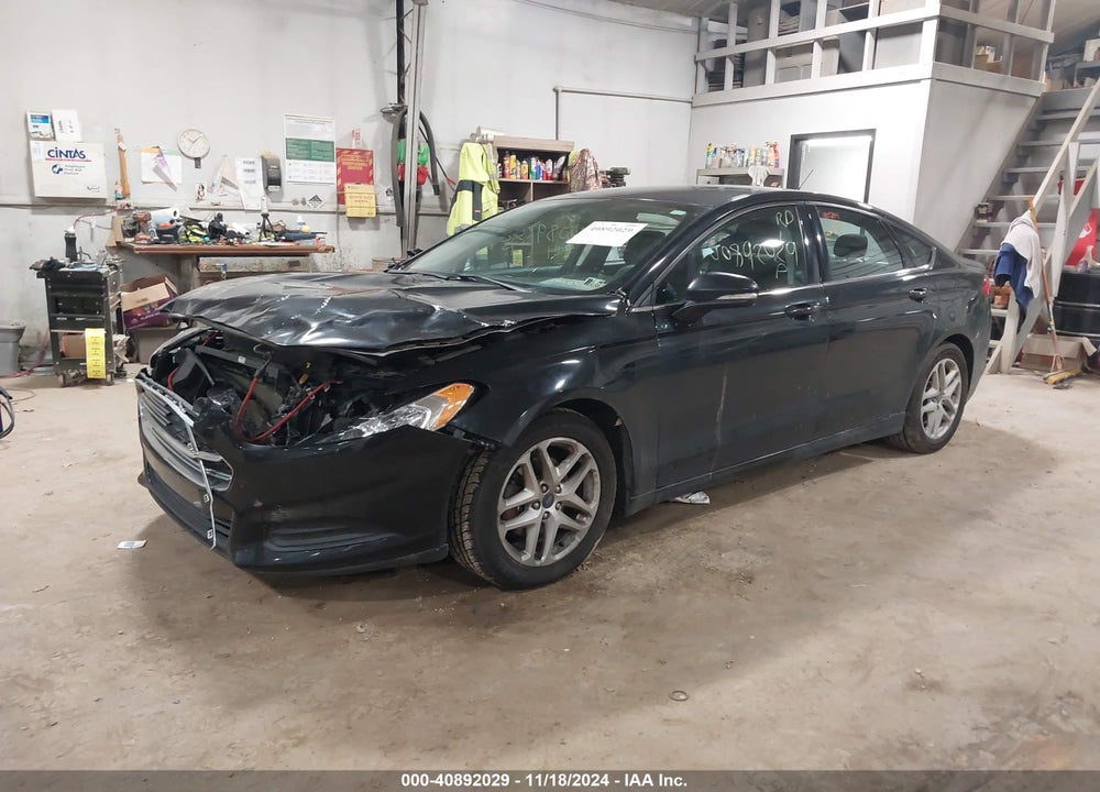 2014 FORD FUSION SE VIN: 3FA6P0H7XER313383