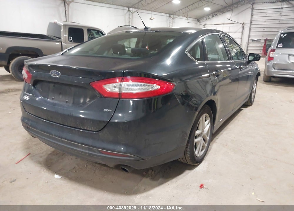 2014 FORD FUSION SE VIN: 3FA6P0H7XER313383