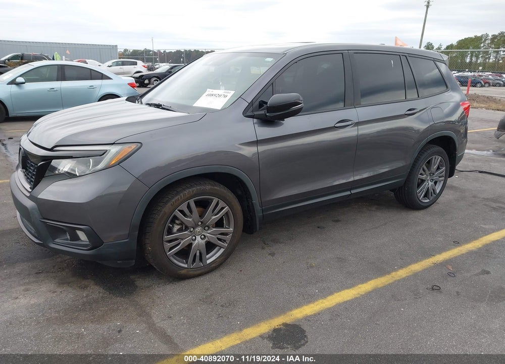 2019 HONDA PASSPORT EX-L VIN: 5FNYF7H50KB001048