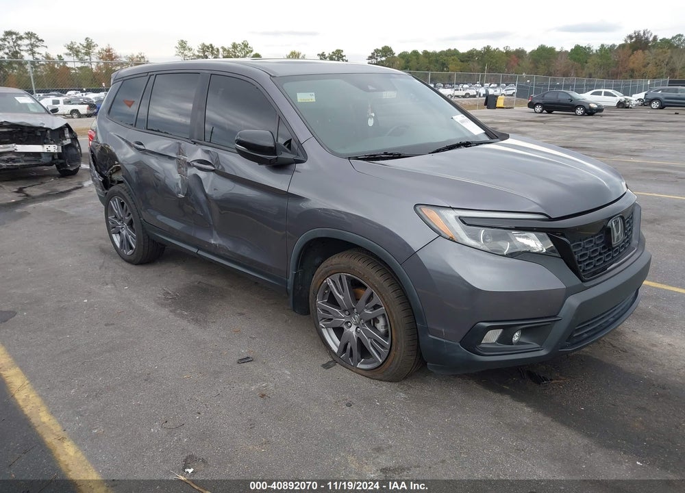 2019 HONDA PASSPORT EX-L VIN: 5FNYF7H50KB001048