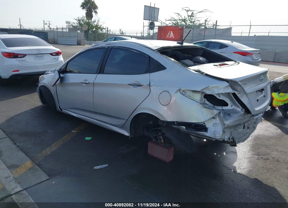 2013 HYUNDAI ACCENT GLS VIN: KMHCU4AE8DU410722