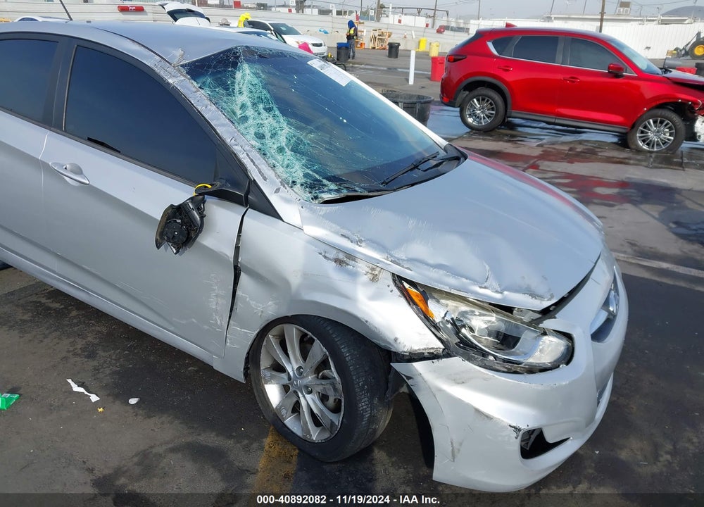 2013 HYUNDAI ACCENT GLS VIN: KMHCU4AE8DU410722