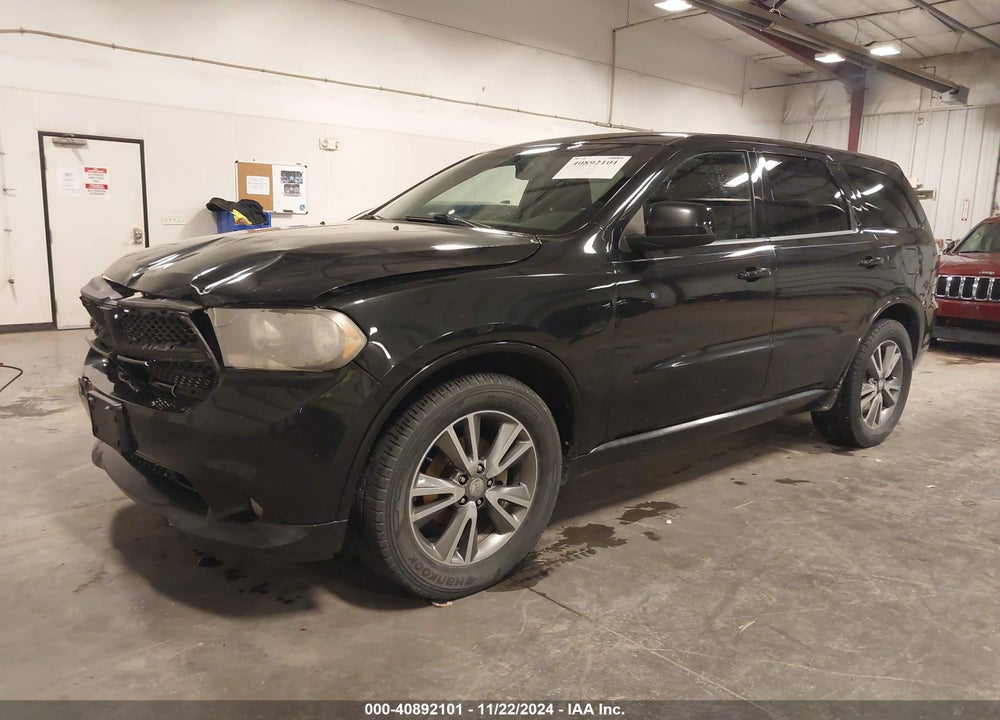 2013 DODGE DURANGO SXT VIN: 1C4RDJAG9DC601490
