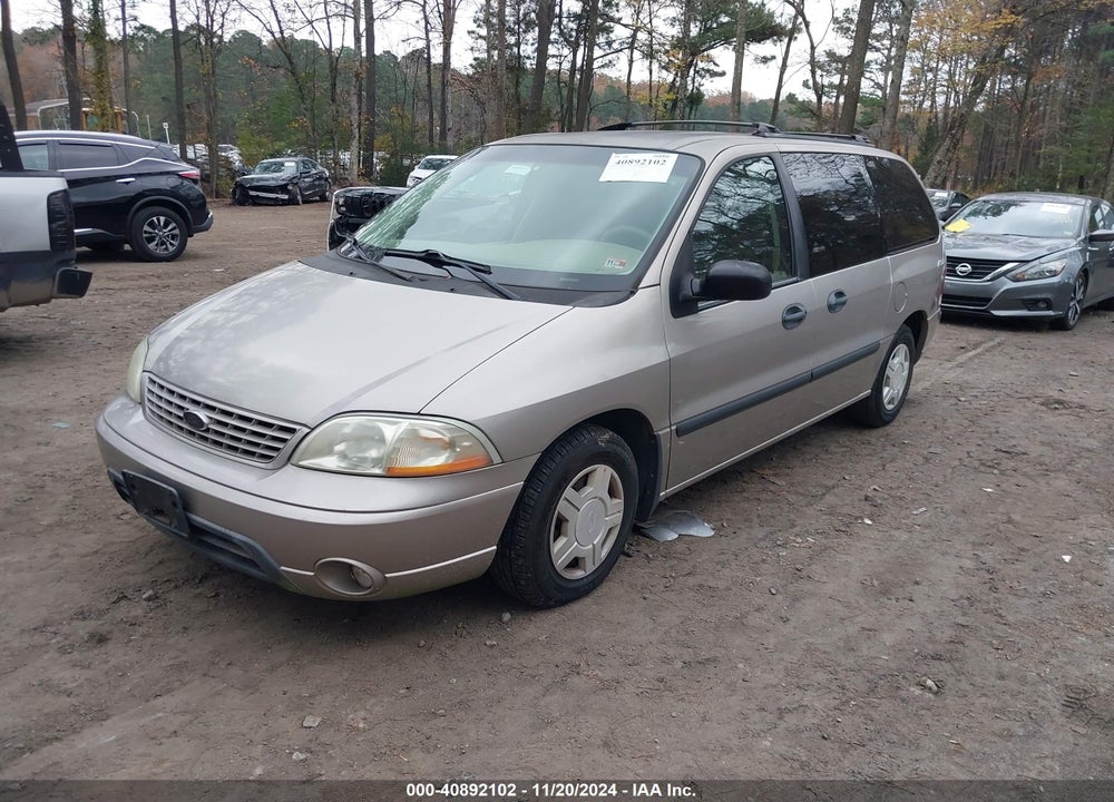 2002 FORD WINDSTAR LX VIN: 2FMZA51452BA35536