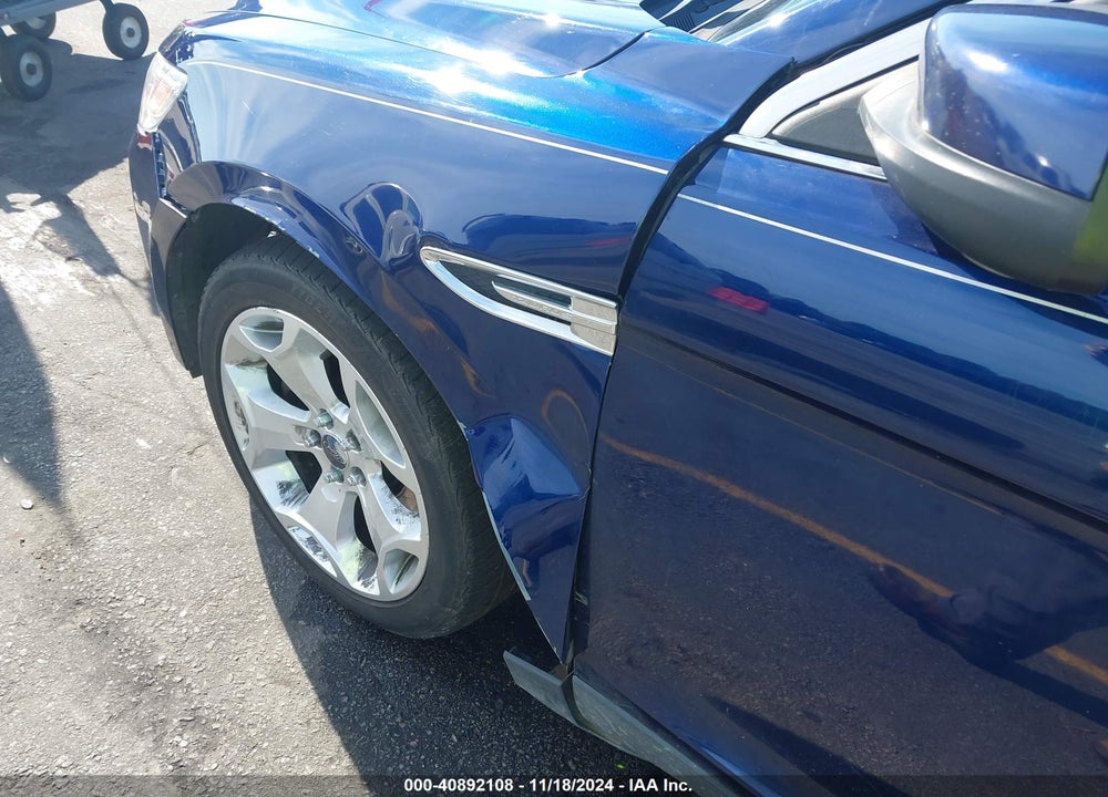 2011 FORD TAURUS SEL VIN: 1FAHP2EW8BG101584