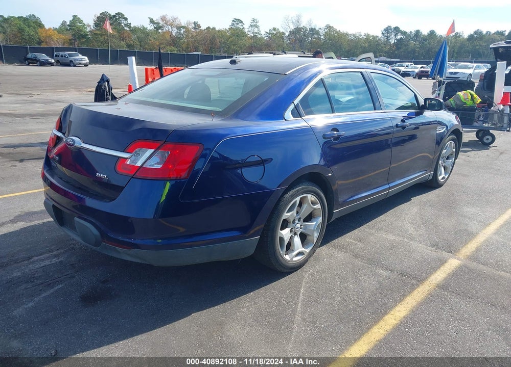 2011 FORD TAURUS SEL VIN: 1FAHP2EW8BG101584