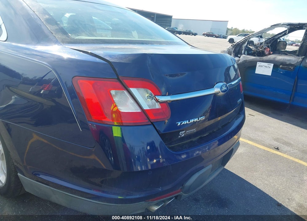 2011 FORD TAURUS SEL VIN: 1FAHP2EW8BG101584