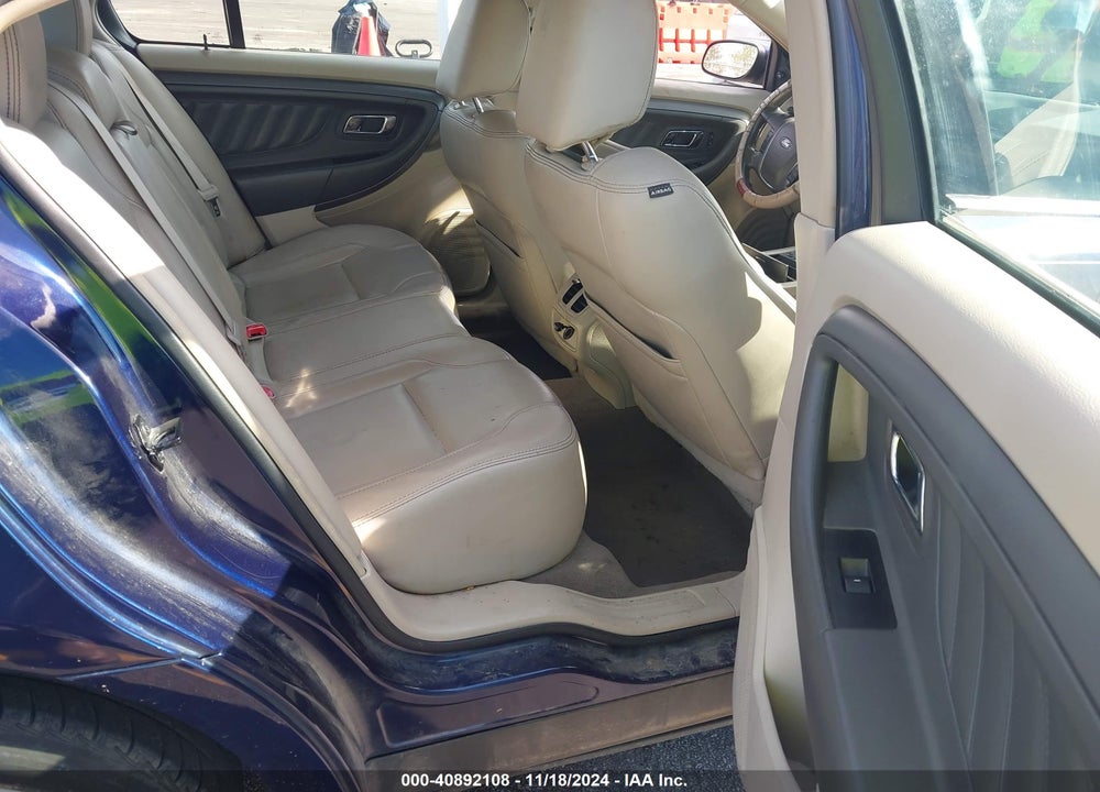 2011 FORD TAURUS SEL VIN: 1FAHP2EW8BG101584