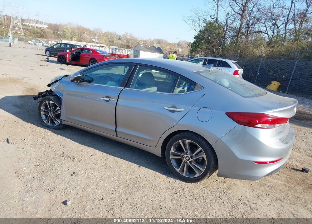 2017 HYUNDAI ELANTRA LIMITED VIN: 5NPD84LF8HH049589
