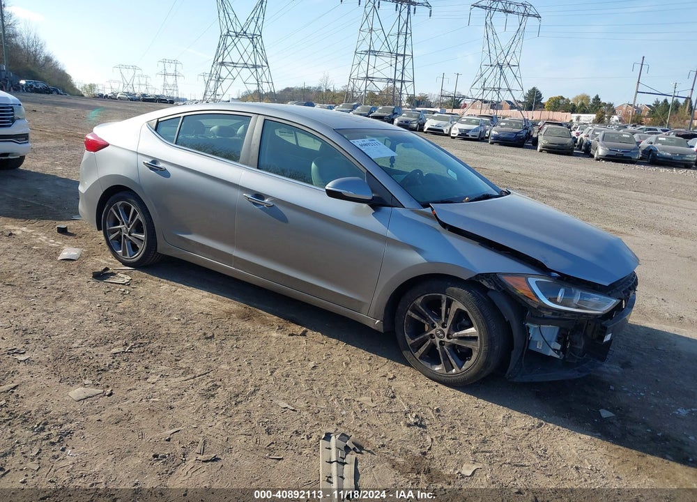 2017 HYUNDAI ELANTRA LIMITED VIN: 5NPD84LF8HH049589