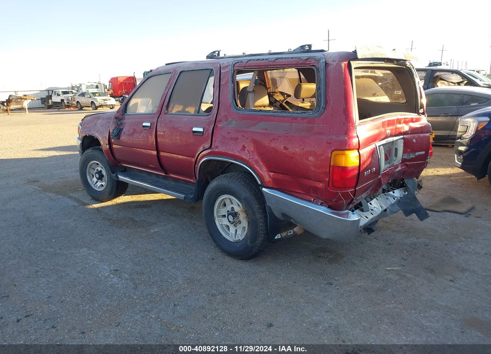 1994 TOYOTA 4RUNNER VN39 SR5 VIN: JT3VN39W8R0145417