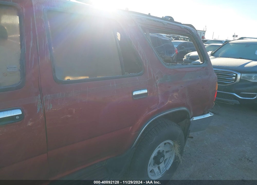 1994 TOYOTA 4RUNNER VN39 SR5 VIN: JT3VN39W8R0145417