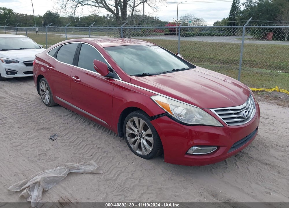 2013 HYUNDAI AZERA VIN: KMHFG4JG6DA218996