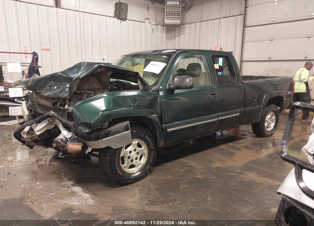 2004 CHEVROLET SILVERADO 1500 Z71 VIN: 1GCEK19T04E189275